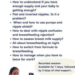 Pre-recorded Breastfeeding Webinar
